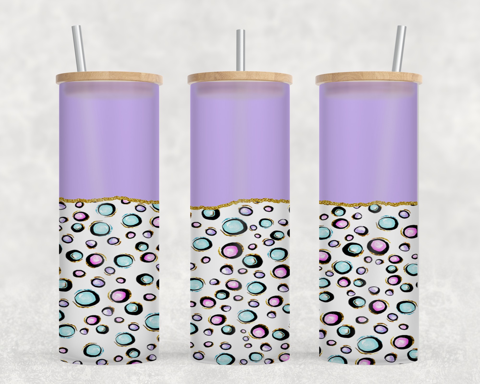 Purple Bubbles-10601